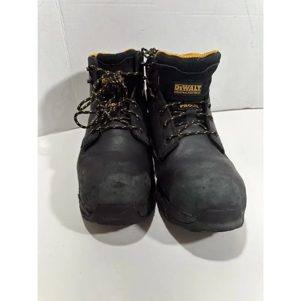 DEWALT ASTM F2413-18‎ Men's Steel Toe Work Boots Size 13 Black EVA Leather 77366